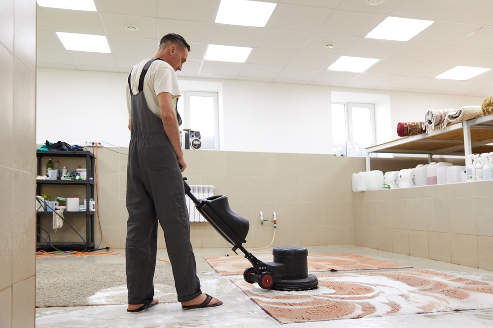 Professional carpet cleaning